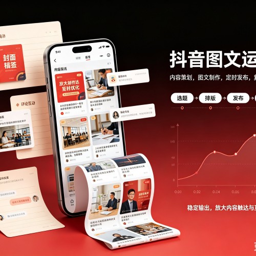 屏山抖音图文代运营服务